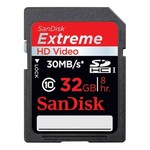 Sandisk Extreme HD Video SDHC 32GB Class 10 30MB/S $88.99 - Free Shipping @ MobileCiti.com.au