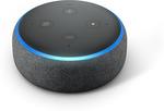 Amazon Echo Dot (3rd Gen) $49 @ Bunnings