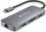 Hootoo Type-C Laptop Hub & Adapter: 4K HDMI, SD/TF Card Reader, Ethernet & USB 3.0 $46.99 Travel Router/Filehub $39.99 @ Amazon