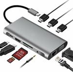 USB C HUB Type C Adapter MultiPort 10-in-1 Converter $49.99 Delivered @ SWANZE Amazon AU
