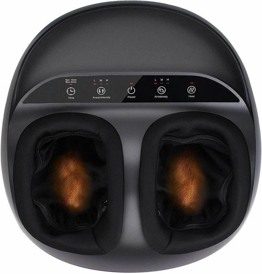 Shiatsu Deep Kneading Air Compression Foot Massager Machine With Heat 13599 Delivered 44 Off 