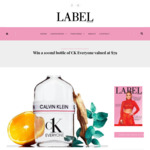 Win a 100ml Bottle of CK Everyone Valued at $79 from Label Magazine