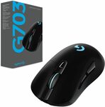 [Pre Order] Logitech G703 LIGHTSPEED Wireless Gaming Mouse $52.90 Delivered @ Amazon AU