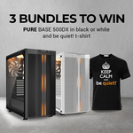Win 1 of 3 be quiet! Pure Base 500DX Cases from Hexus