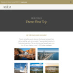 Win 1 of 5 2N Stay Packages Worth $600 from Quest Apartment Hotels