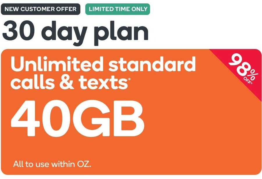 Prepaid Voucher Code Extra Large 30 Days 40gb 0 99 Was 4 90 Kogan Mobile New Customers Only Ozbargain