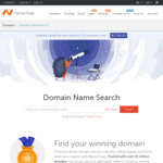 30% off New Domain Names @ Namecheap (New Users Only)