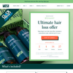 Ultimate Hair Loss Treatment Package for $70/Month (Was $120/Month) @ Mosh