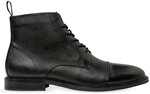 Shubar Tommy Black Leather Boots Size 7, 8 & 10 $29.95 + Delivery @ Hype DC