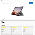 Microsoft Surface Pro 7 i5 8GB 128GB Platinum $1199 (Save $300) & More Delivered @ Microsoft Store