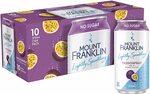 Mount Franklin Lightly Sparkling Passionfruit 10x 375ml Cans $7.60 + Delivery ($0 with Prime/ $39 Spend) @ Amazon AU