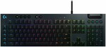 Logitech G815 LIGHTSYNC RGB Tactile Mechanical Gaming Keyboard $188 (RRP $219) + Delivery @ Harvey Norman