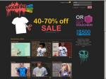 40%  - 70% off T-Shirts at wooshka.com