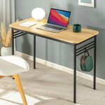Metal Home Office Desk - $129 + Delivery (Free to Most Metro Areas) @ Zinus via Amazon AU