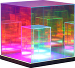 Mysterious Cube RGB Lamp Small 17cm x 15cm x 15cm $54.95 Delivered @ PCMarket