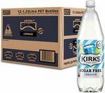 Kirks Sugar Free Lemonade 1.25l X 12 $12.00 / $10.80 Subscribe & Save + Delivery ($0 with Prime/ $39 Spend) @ Amazon AU