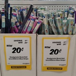 [NSW] Studymate Book Roll Cover Assorted 1mx450mm $0.20 (Was $1.57) @ Officeworks Dee Why