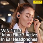 Win 1 of 7 Jabra Elite 7 Active ANC True Wireless in-Ear Headphones from JB Hi-Fi