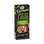 Carman's Super Seed & Grain Crackers 80g $0.30 (Save $3.50) @ Coles