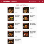 Red Hot Deals 6 Buttermilk Wings $6, 6 Pcs Crunchy Fried Chicken $12 & More (Delivery Only, $25 Min Spend) @ Red Rooster