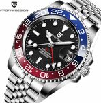 Pagani Design GMT Automatic Men's 40mm Watch Homage US$80.69 / A$126.60 Delivered @ PAGANI- Men watch store via AliExpress