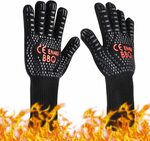 Heat Protection BBQ Baking Gloves $8.07 + Delivery ($0 with Prime/ $39 Spend) @ SEACOWRY via Amazon AU