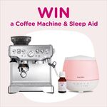 Win a Breville The Barista Express Stainless Steel Coffee Machine & Euky Bear Prize Pack or 1 of 3 Minor Prizes from Euky Bear