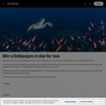 Win a Galápagos Islands Cruise for 2 Worth $18,586 from Hurtigruten Australia [Excludes NT]