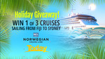 Win 1 of 3 6-Night Cruises for 2 Sailing from Fiji to Sydney Worth up to $6,500 from Nine Entertainment