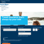 15% off Travel Insurance @ Cover More