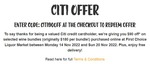 Citi Credit Card Holders: Selected Wine Bundles $90 Each ($90 off $180 Discounted Price) + Free Delivery @ First Choice Liquor