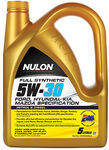 Nulon Full Synthetic Fuel Efficient Engine Oil 5W-30 5L SYNFE5W30 API SL/CF A5/B5 $27.98 Delivered @ Sparesbox eBay