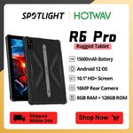 HOTWAV R6 Pro (10.1", Android 12, IP68/69K, 8GB/128GB, 15600mAh) US$202.59 (~A$301.23) Delivered @ Hotwav Official AliExpress