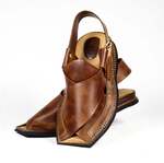 Men's Sandal Genuine Leather Handmade Shoes Traditional Zalmi Design $69 Delivered @ PEPNIMBLE