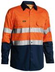 Bisley BS68964P Taped Hi-Vis Lightweight Shirts (4-Pack) Orange/Navy $120 (Was $240, 50% Off) Delivered @ Motoman