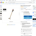 [eBay Plus] Dyson V12 Detect Slim Complete Vacuum Cleaner + Bonus Floor Dok $949 Delivered @ Dyson eBay