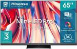 Hisense 65" Mini-LED Pro ULED U9HAU 4K QLED Smart TV [2022] $1165.50 (Was $1695) + Delivery @ JB Hi-Fi