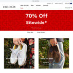70% off Sitewide + Free Shipping @ Cole Haan