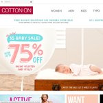 $10 Sale at CottonOn - Hoodies, Jeans, Accessories, Baby Clothes