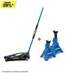 Kincrome Rapid Lift 2800kg Trolley Jack + 2 Ratchet Jack Stands  $399 (Was $658) + $151.95 Delivery ($0 C&C) @ Total Tools