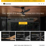 30% off Residential Ceiling Fans + Free Delivery @ Big Ass Fans
