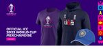 25% off Cricket World Cup Merchandise + Delivery + Handling Fee @ ICC Official Store