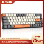 68 Key Wireless / BT Mechanical Keyboard A$29.10 / US$18.24 Shipped @ Factory Direct Collected Store AliExpress