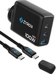Zyron 100W/65W GAN Charger, 3 Ports, Dual USB-C $54.99 + Delivery ($0 with Prime / $59 Spend) @ ZyronTech Amazon