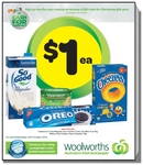 Sanitarium So Good Soy Milk $1/Litre at Woolworths from 24/10/12