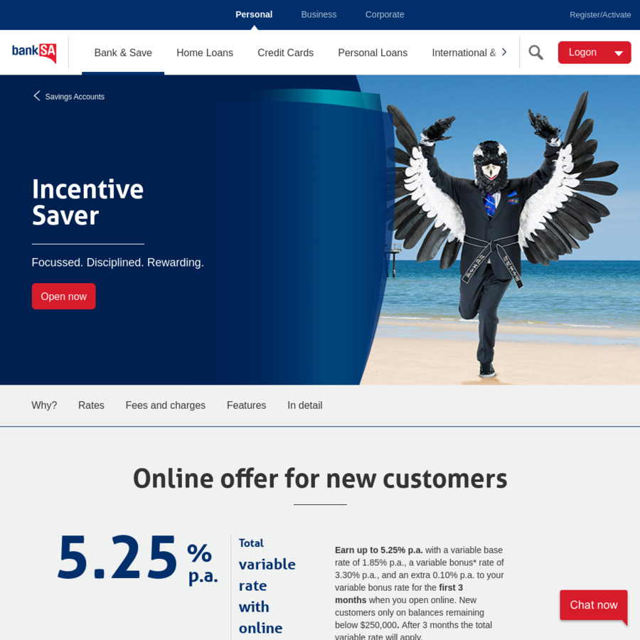 Incentive Saver 5.25 p.a. Interest for First 3 Months on Balance below 250,000 (Monthly