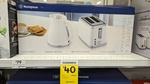 [QLD] Westinghouse 1.7L Kettle & 2-Slice Toaster Pack $40 ($39 off) in-Store @ BIG W, Mackay