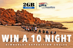 [NSW,VIC,WA,QLD] Win a 10-Night Kimberley Expedition Cruise Worth up to $42,000 from 2GB