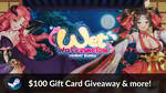 Win a $100 Steam Gift Card, 1 of 2 $50 Steam Gift Card, 1 of 4 $25 Steam Gift Card or 1 of 20 Game Keys from Tora Creatives