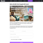 Win a $5,000 VISA Prepaid Gift Card from Mamamia & Amazon Prime
